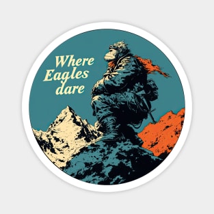 Where eagles Dare Iron Maiden monkey Magnet